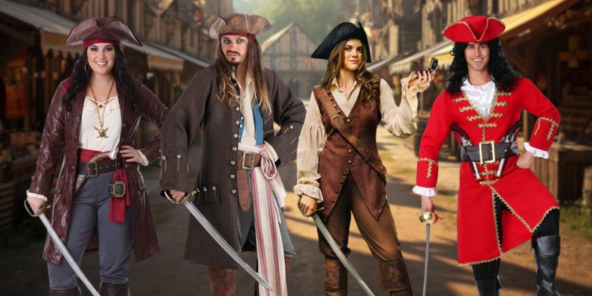 Adult Pirate Renaissance Costumes